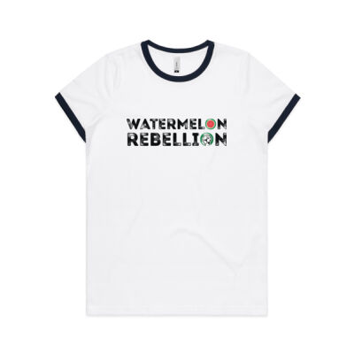 OG Watermelon - Feminine Fit Ringer Tee Thumbnail