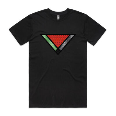 Watermelon Kufiya - Deluxe Double-sided Unisex Tee (Same Day Dispatch!) Thumbnail