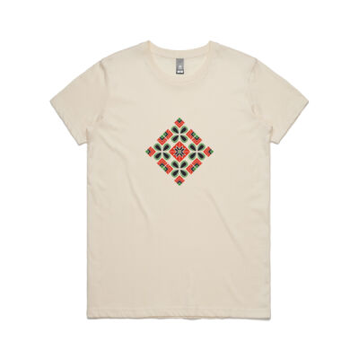 Seeds and Tatreez – Deluxe Double-sided Fem Fit Tee Thumbnail